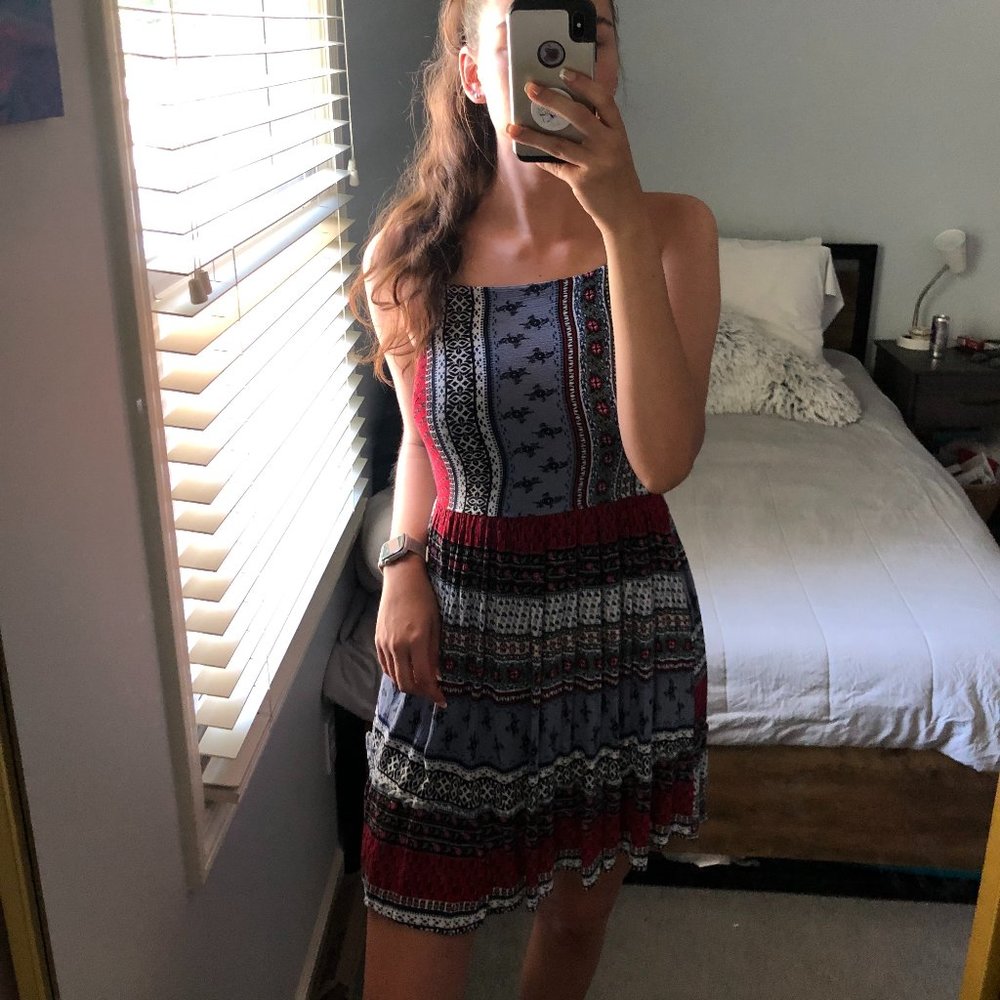Altar'd State Patchwork Dress